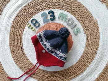 Bonnet bébé garçon - Obaïbi - 18/23 mois
