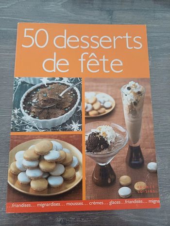 Livre 50 desserts de fête