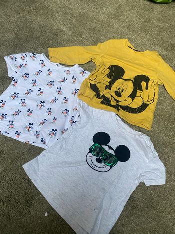 Lot t-shirt mickey