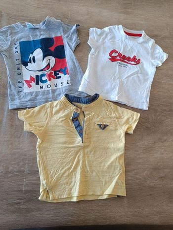 Lot de tee shirt garçon 6 mois