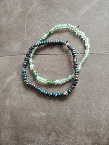 Duo de bracelet perles