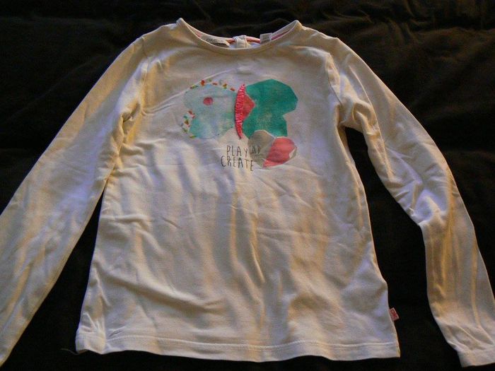 tshirt fille okaidi