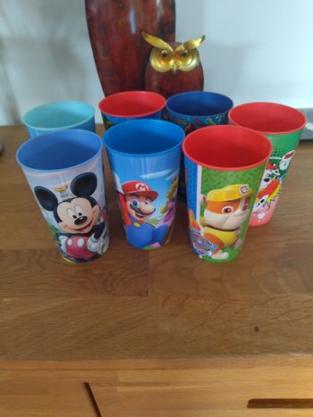 Lot de 7 verres