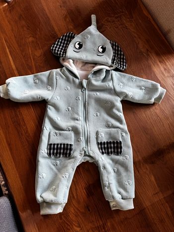 Combinaison Éléphant bébé 9mois