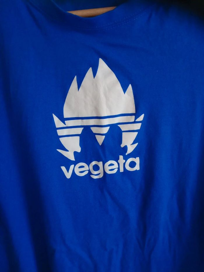 T-shirt homme XXL bleu végéta c81 - photo numéro 3