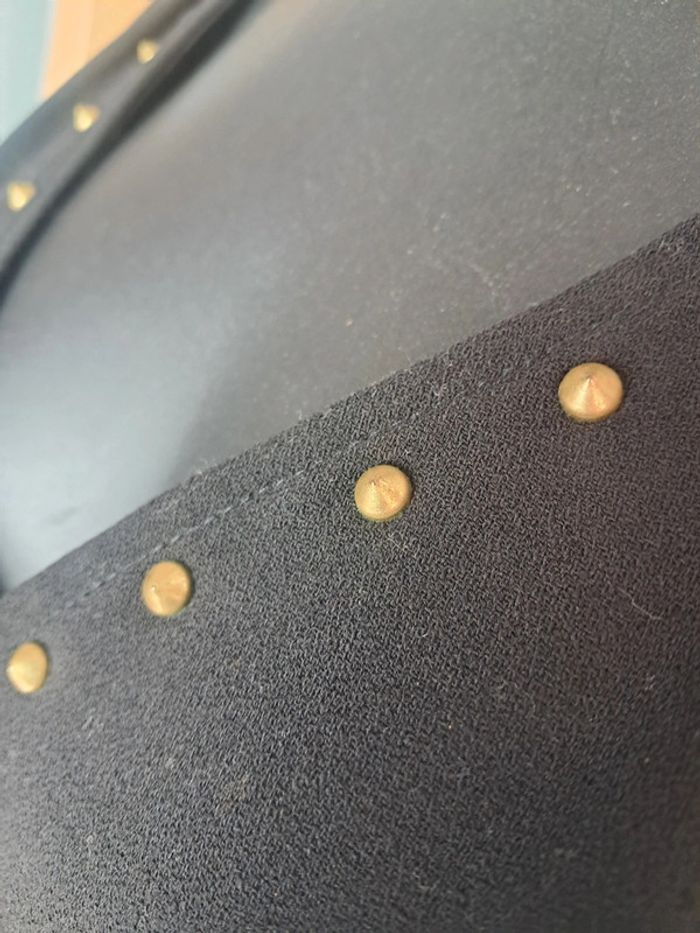 Strass robe noire T.38/40 en tbe - photo numéro 5