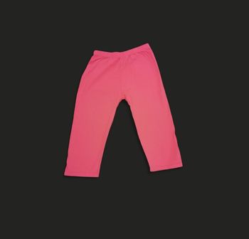 Legging court capri rose taille 13/14 ans neuf