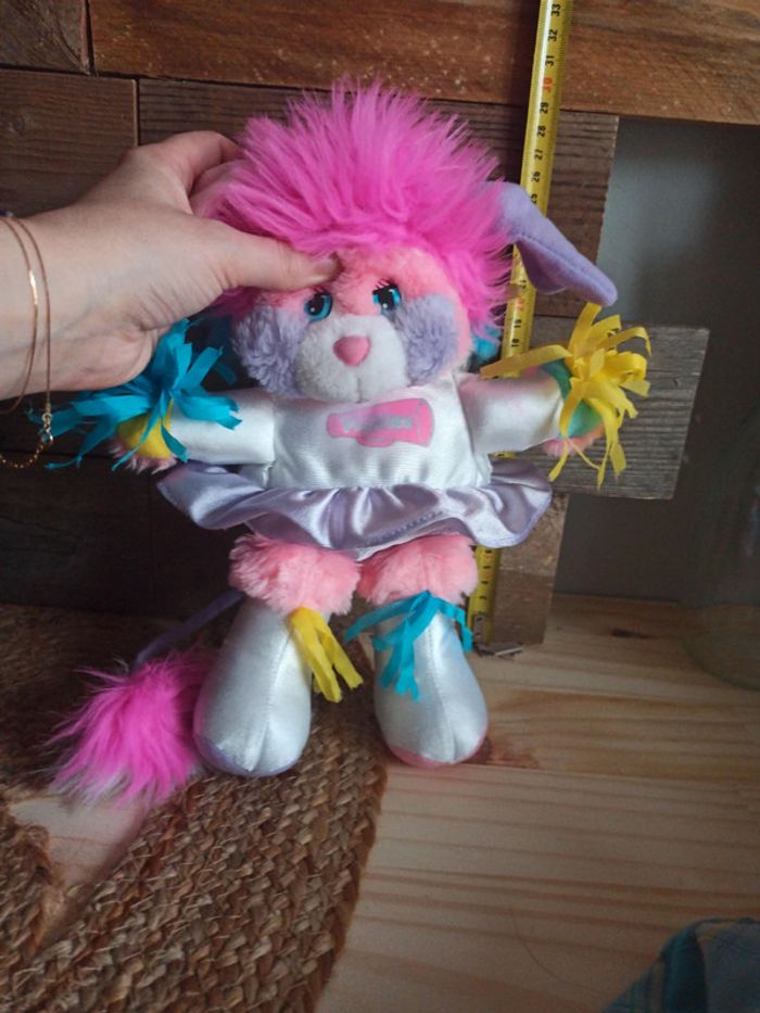 peluche Popples pom pom girl Vintage tbe - photo numéro 6