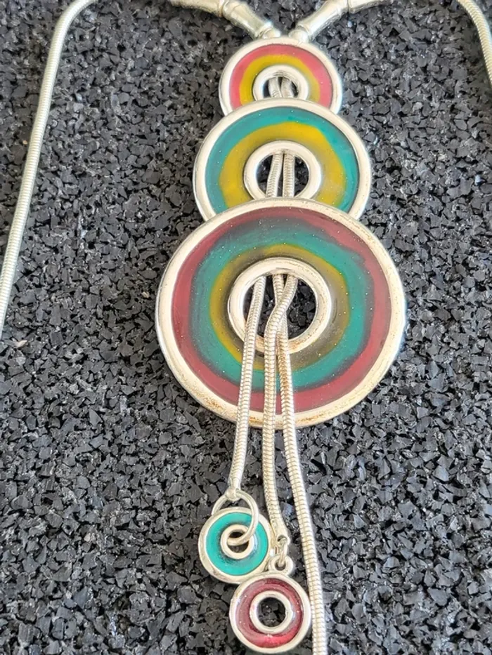Magnifique collier Multicolore - photo numéro 2