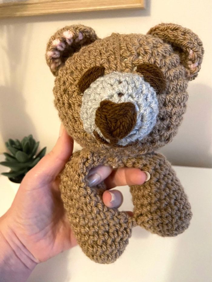 Peluche crochet ourson - photo numéro 3
