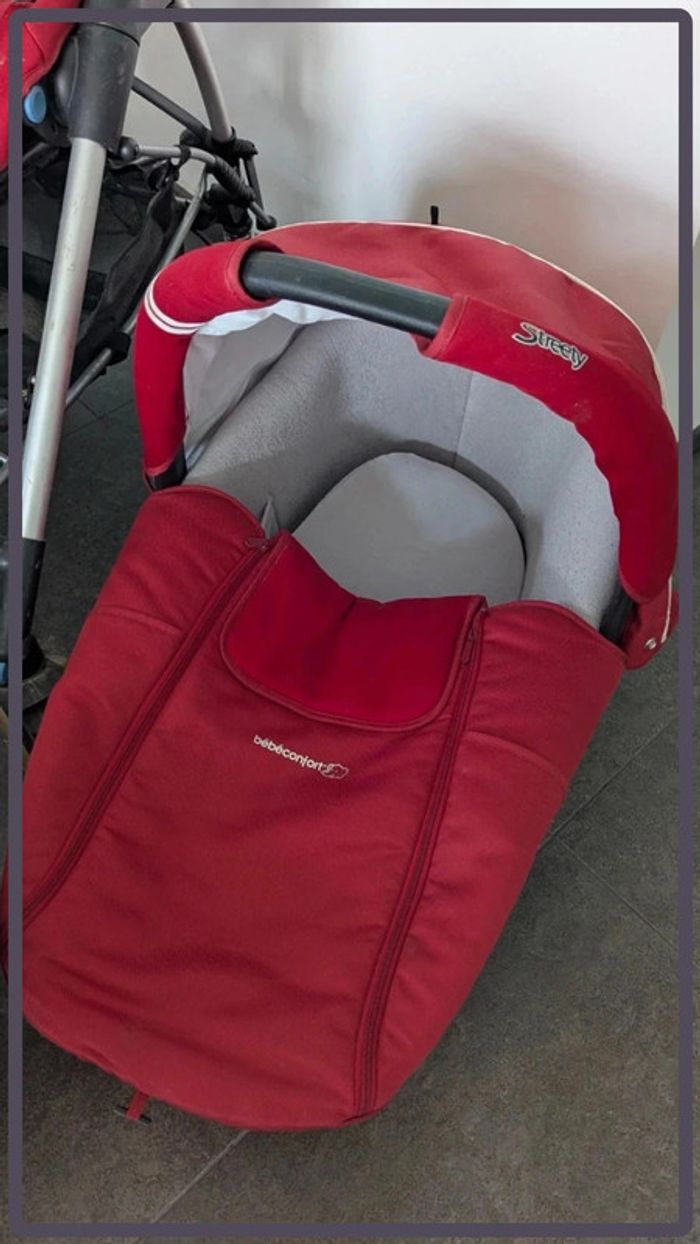 Poussette 3 en 1 avec en plus un siège auto cat.3 - photo numéro 3