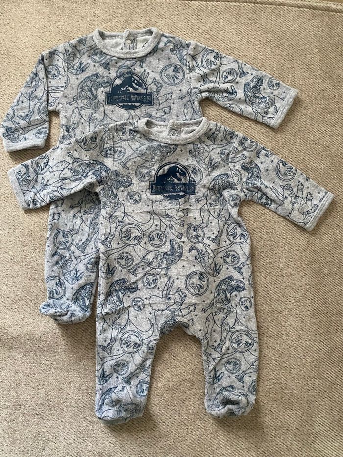 Lot de 2 pyjama en velours - photo numéro 3