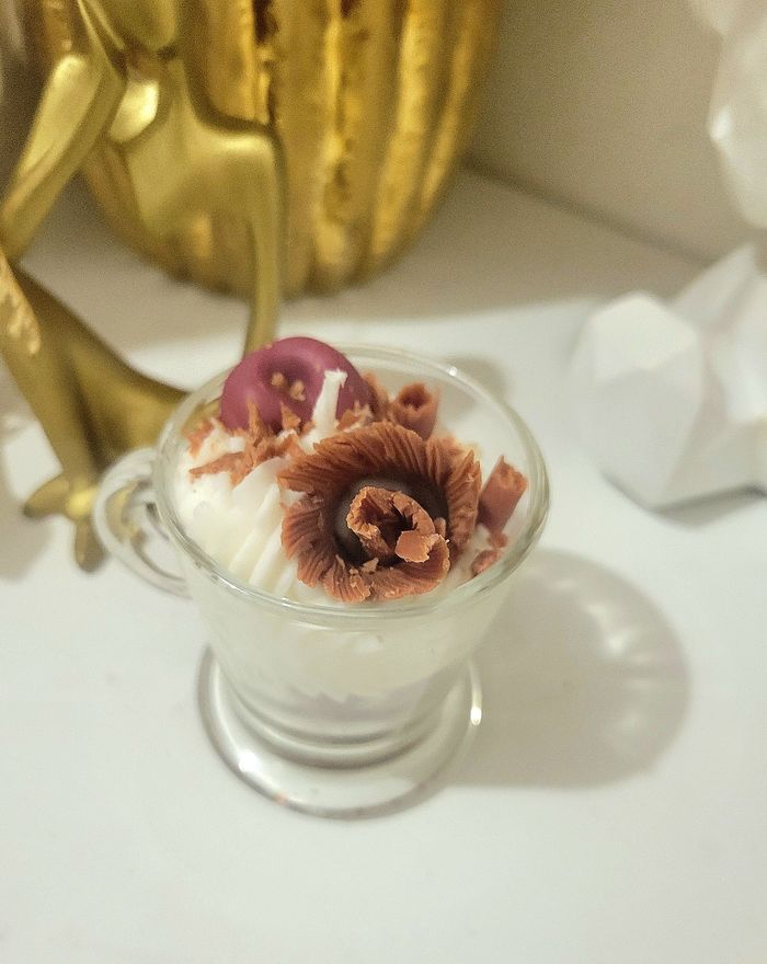 Bougie gourmande parfumé Forêt Noire - photo numéro 5