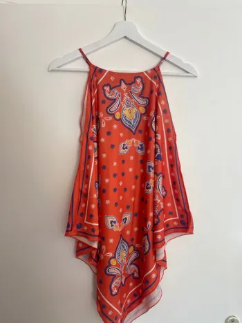 Débardeur Zara orange M