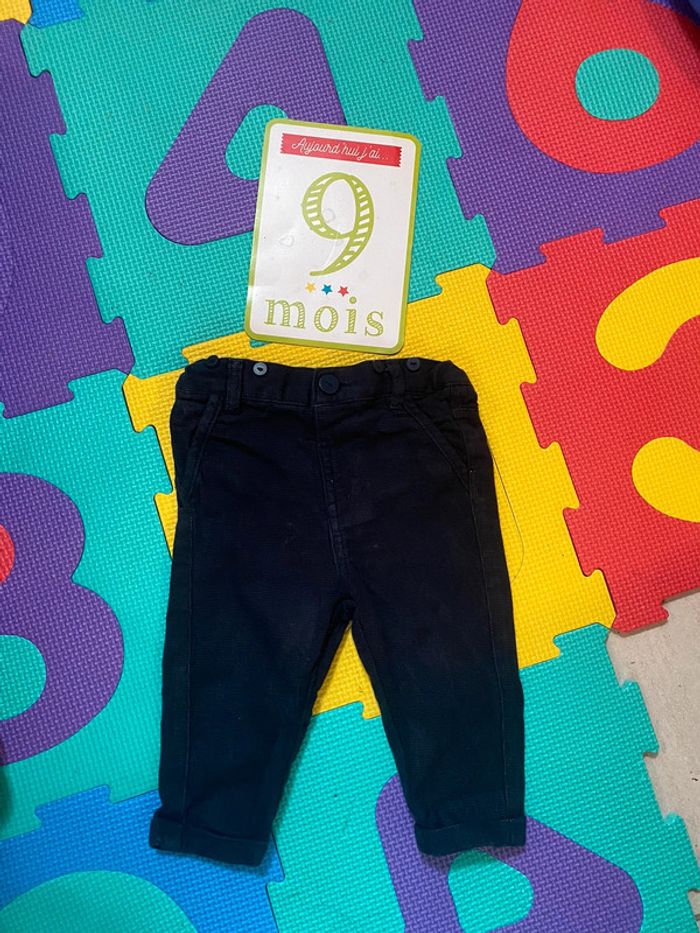 Pantalon bleu marine - photo numéro 2