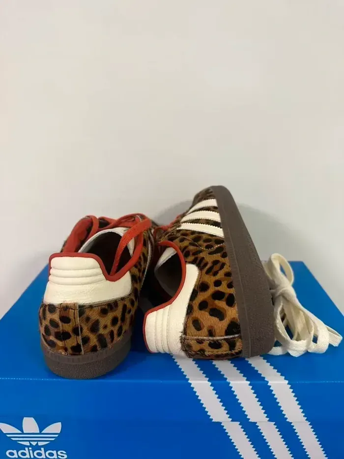adidas Originals Samba OG 'Preloved Red Leopard' Taille 38 - photo numéro 5