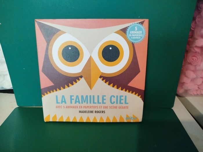Livre enfant La famille ciel