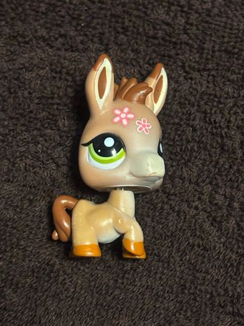 Littlest Pet Shop figurine âne LPS Hasbro