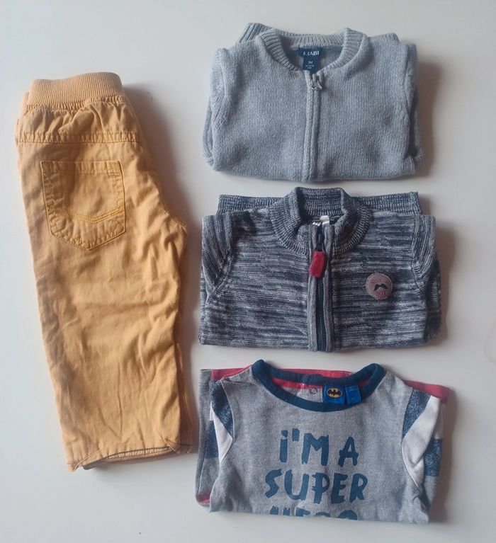 Lot vêtements garçon 9 mois