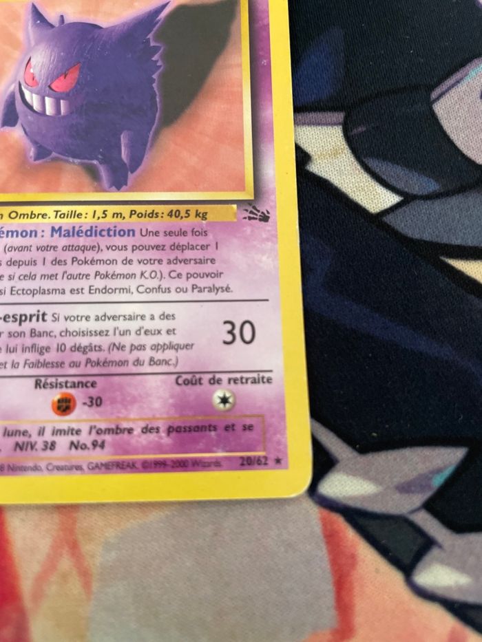 Ectoplasma fossile carte vintage - photo numéro 3