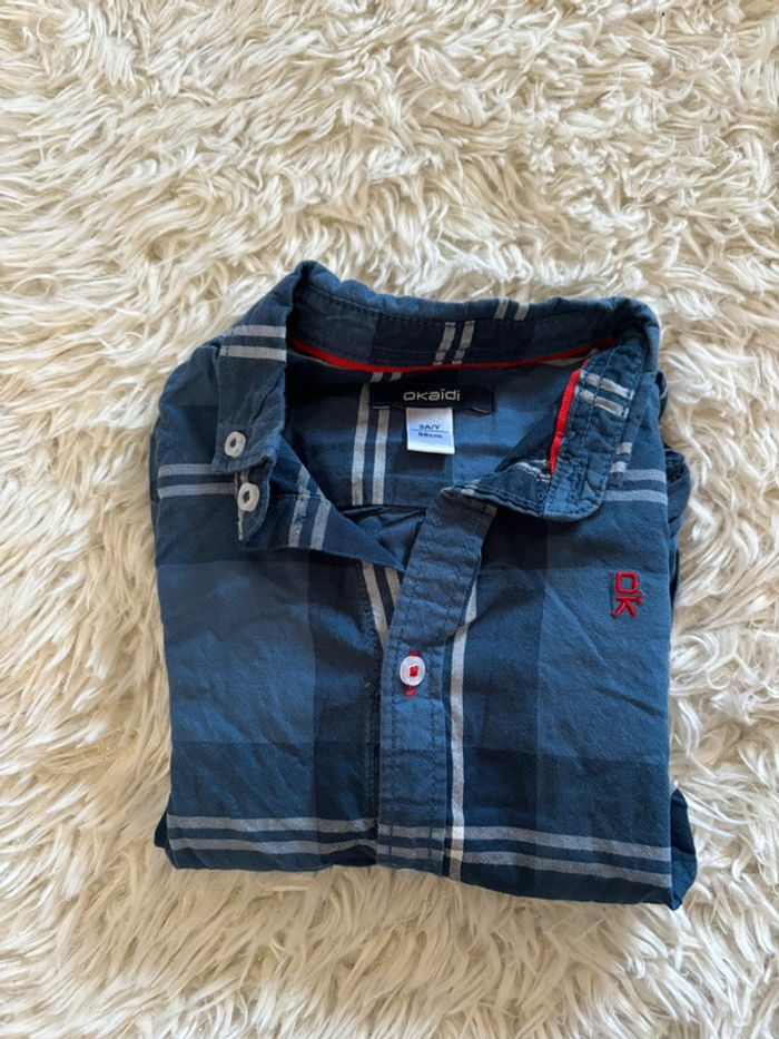 Jolie chemise okaidi taille 3 ans - photo numéro 3