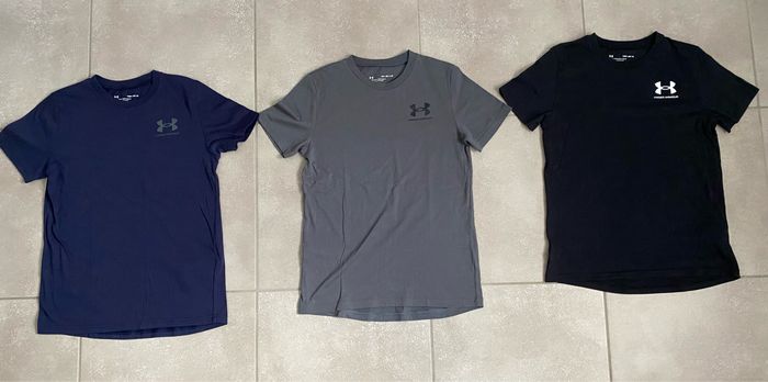 Lot de 3 t-shirts Under Armour taille 10/12 ans