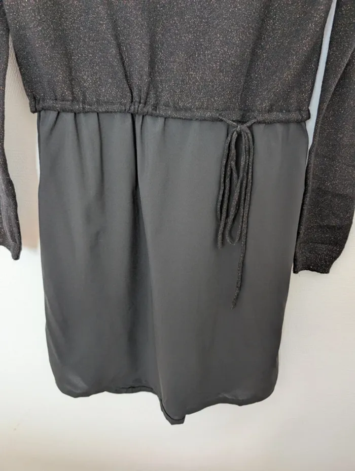 Robe bi-matière casual ou pour soirée - photo numéro 5