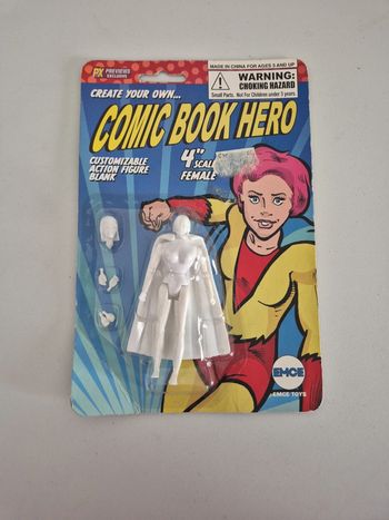 Customizable Action Figure Blank Female