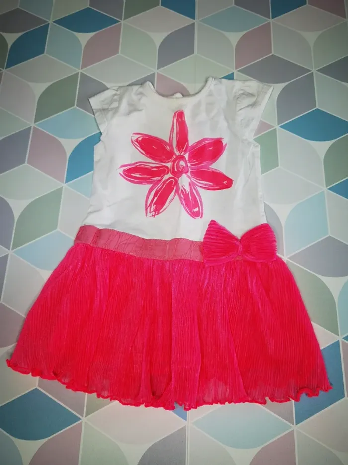 D3396 - robe fille 6 mois