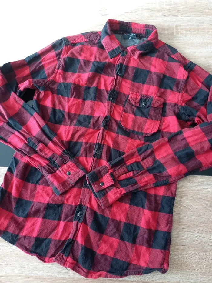Chemise écossaise homme S
