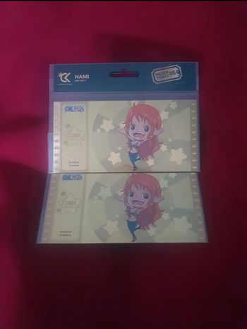 Ticket d'or nami one piece