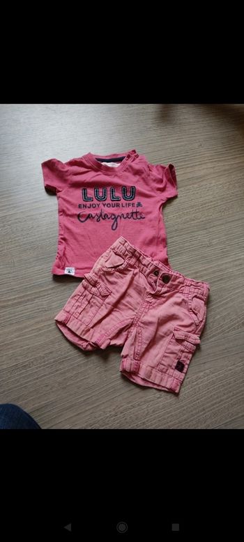 Ensemble short et t-shirt