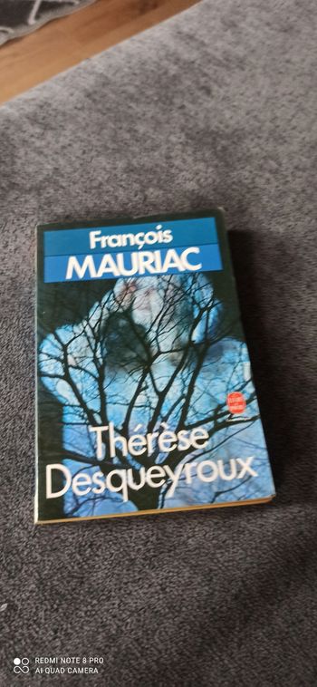 Livre Therese desqueyroux
