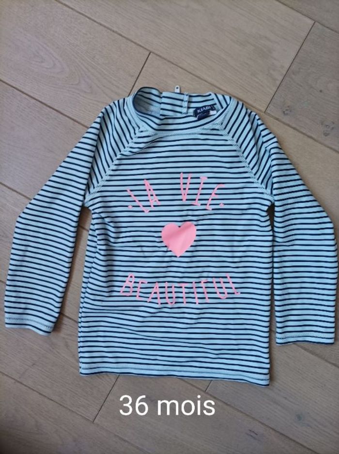 Maillot de bain tee shirt