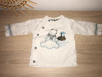 Petit haut à pressions Terre de marins