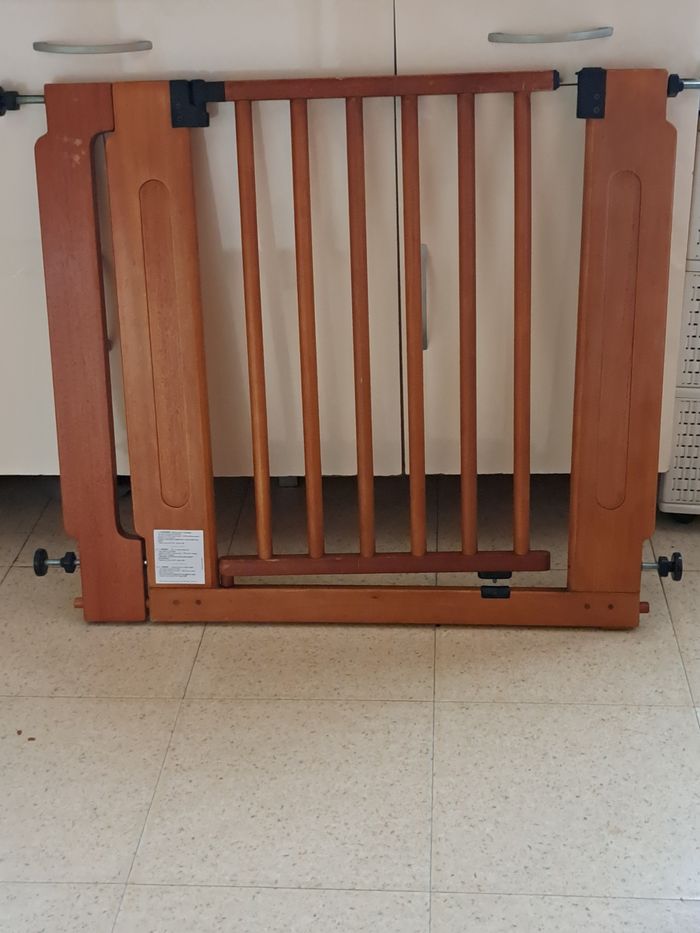Barrière Sécurité Extensible en bois - photo numéro 6