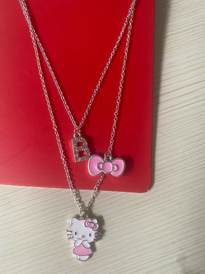 Collier hello kitty neuf - photo numéro 2