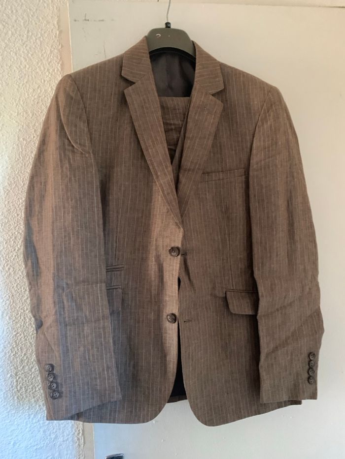 Ensemble costume Brice en lin - photo numéro 5