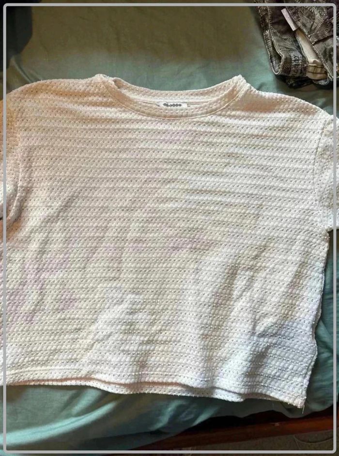 Top blanc  taille  xs/34 bonobo - photo numéro 4