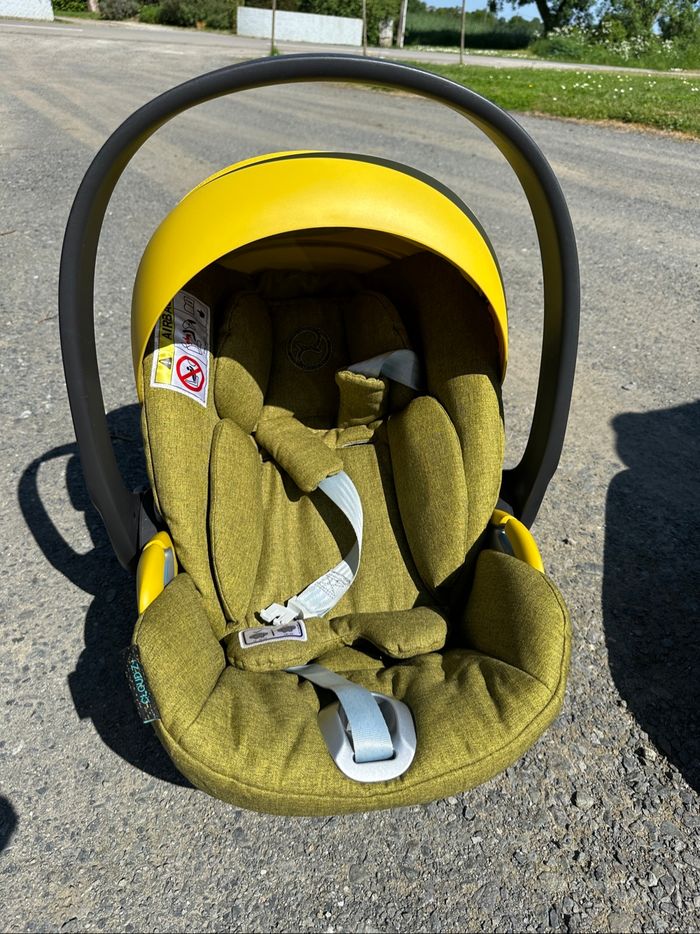 Poussette Cybex Balio S + cosy cloud z+ avec base isofix non pivotante - photo numéro 3