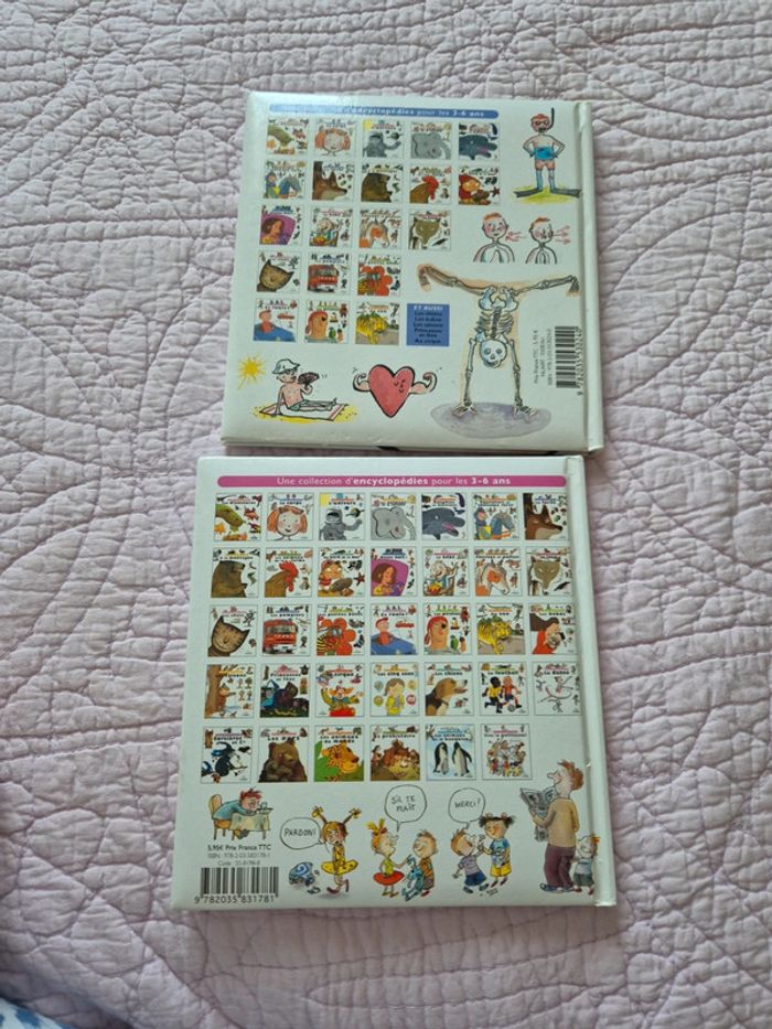 Livres enfants - mes petites encyclopédies larousse - lot 2 - corps et politesse - photo numéro 3