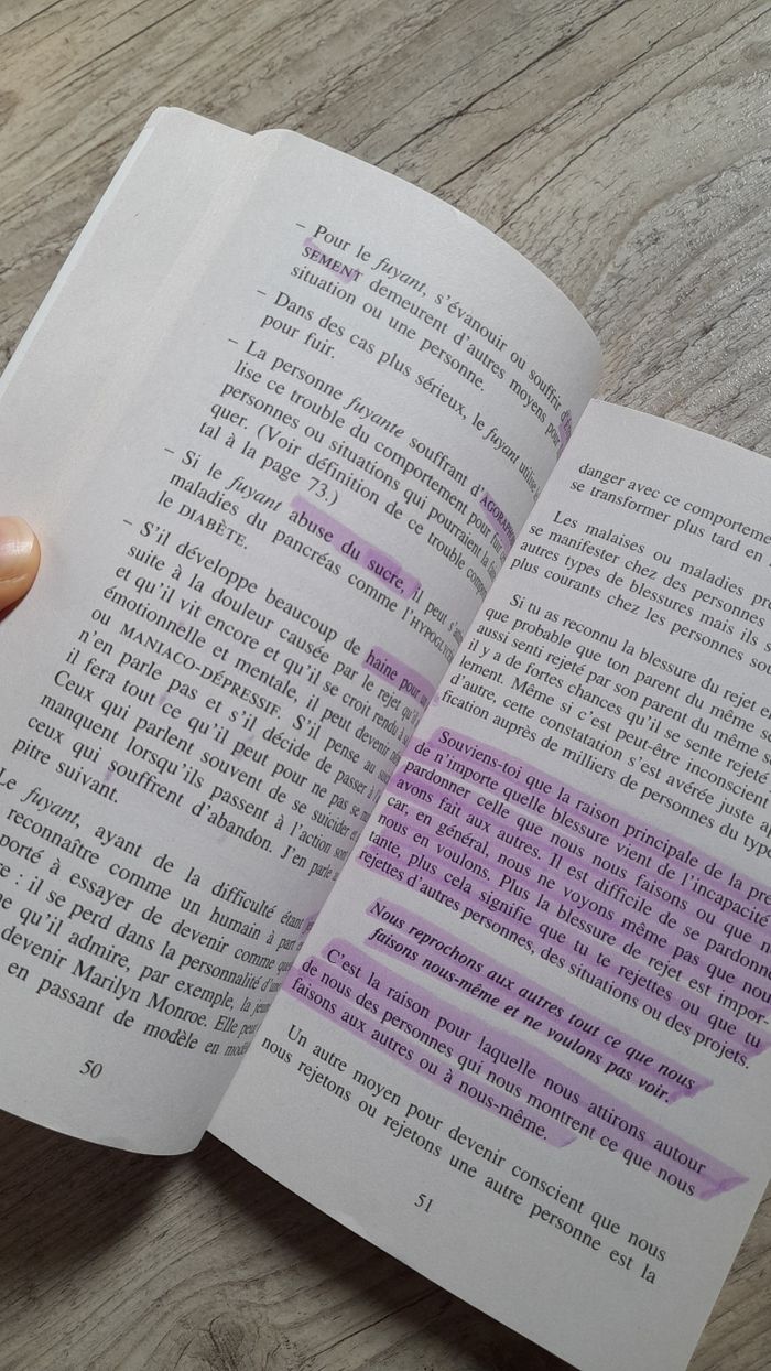 Livre les 5 blessures qui empêche d'être soi-même - photo numéro 2