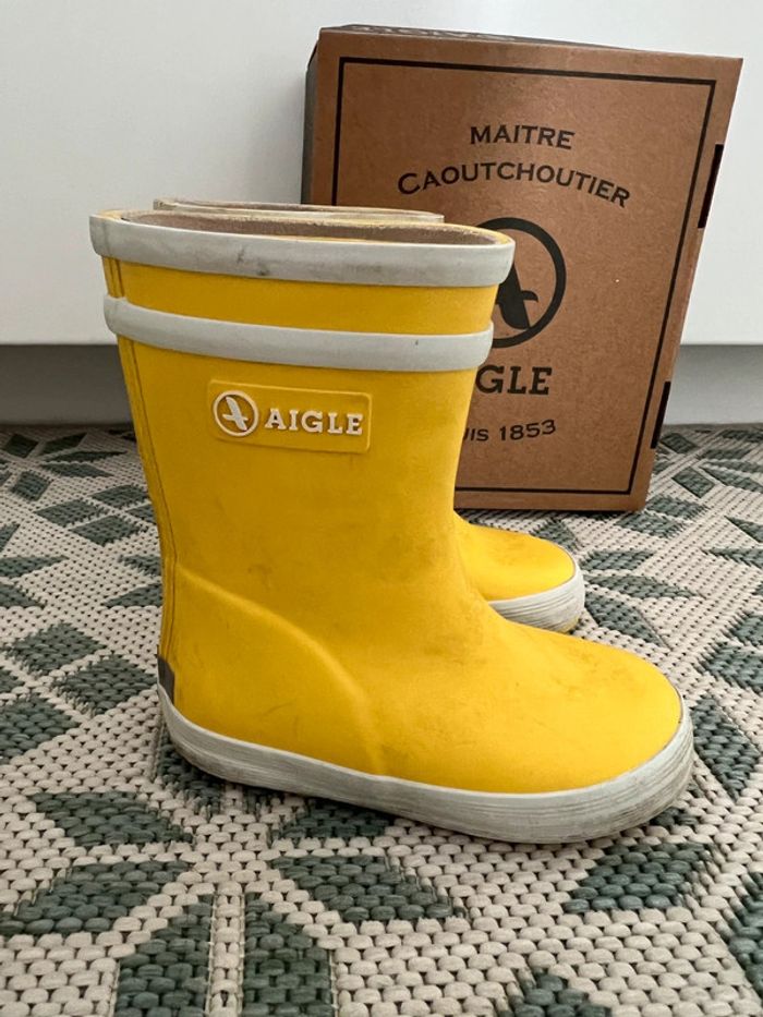 Bottes de pluie Aigle pointure 22 - photo numéro 6