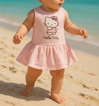Très belle robe Disney hello Kitty taille 12 mois