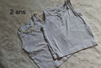 Lot 2 chemisettes 24 mois