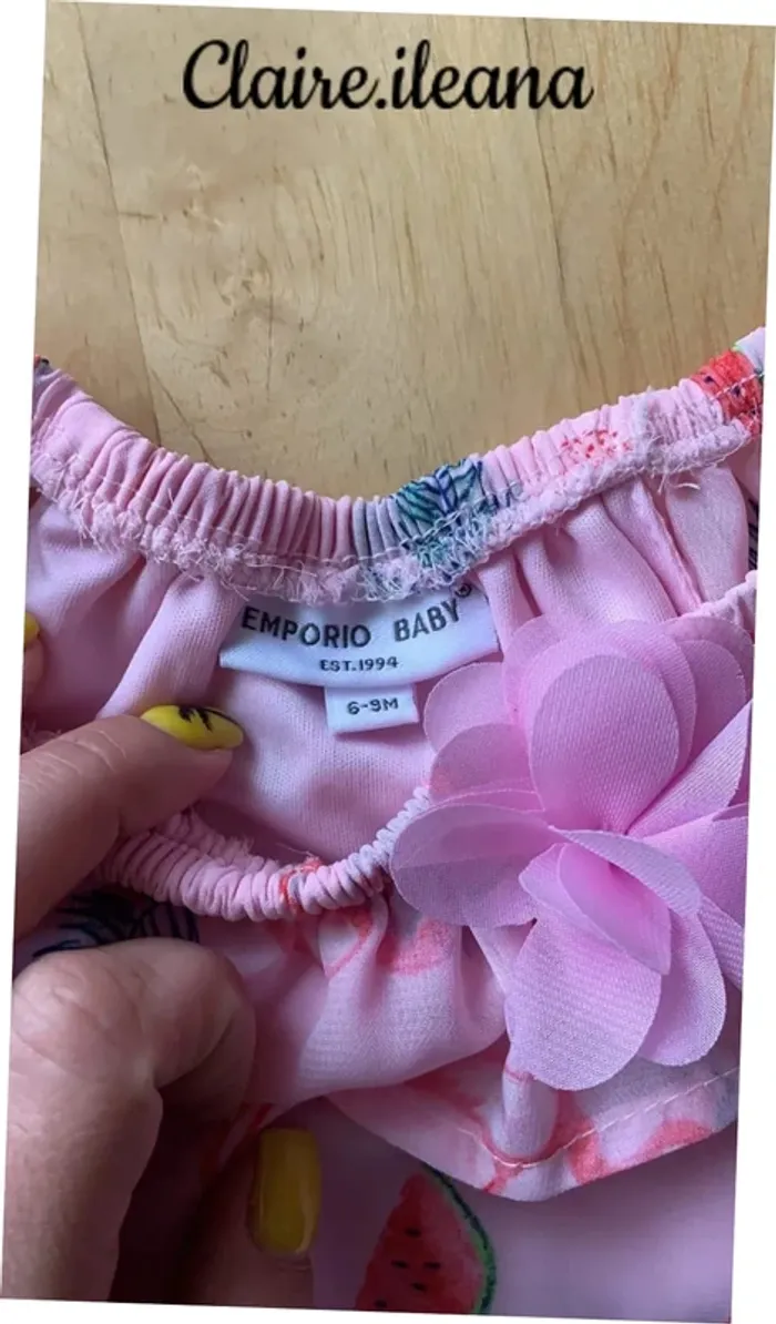 🛑robe combi short 6 mois🛑 - photo numéro 3