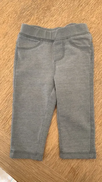 Pantalon gris fille