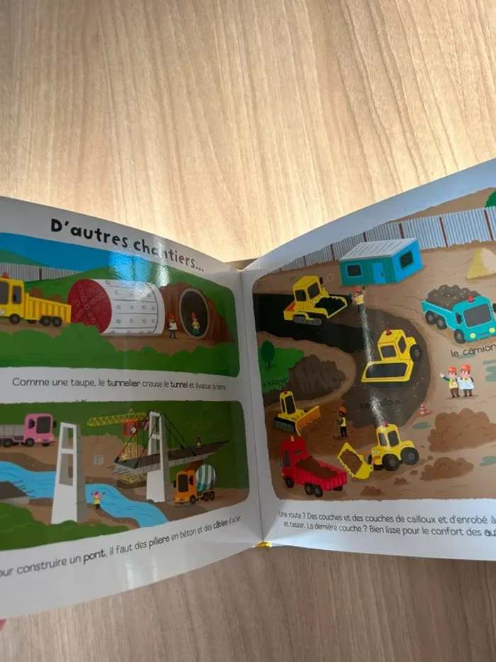 Livre le chantier ma baby encyclopédie Larousse - photo numéro 8