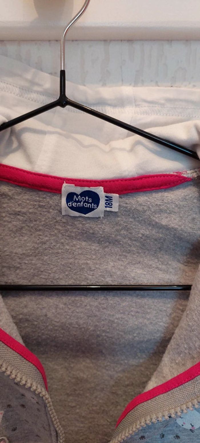 Joli lot bébé fille 18 m Grain de blé Kiabi grenouillères body gilet pantalon très bon état - photo numéro 12