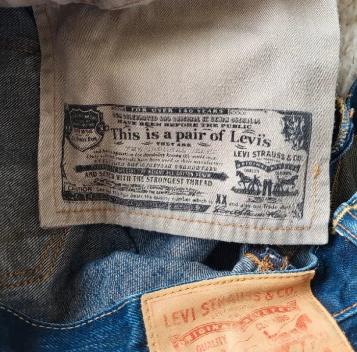 Jean Levi's 501 W32 L32 bleu - photo numéro 7